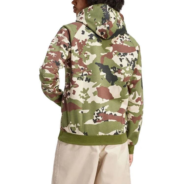 adidas Camo Graphic Hoodie 'Green' IS0209 sold by KicksCrew product image thumbnail 3