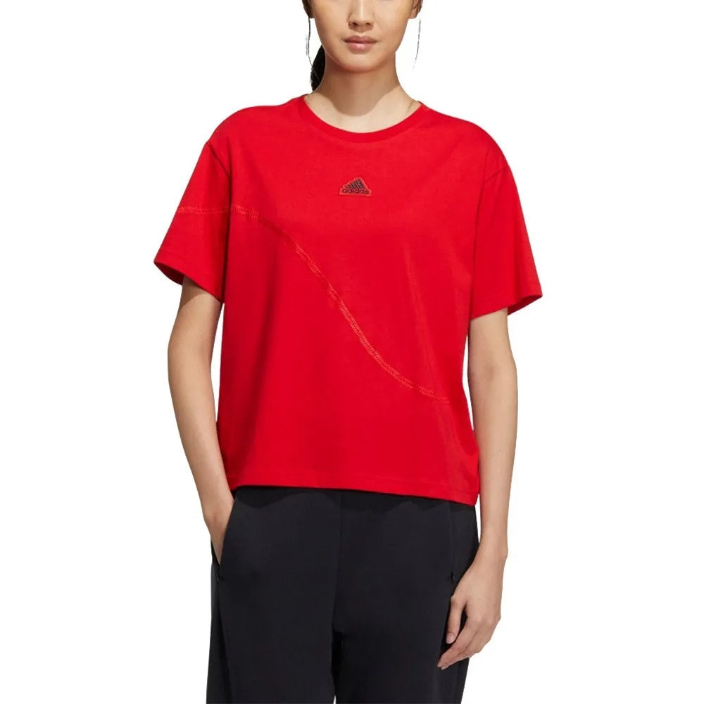adidas Graphic T-Shirt 'Red Black' IT3993 sold by KicksCrew product image thumbnail 2