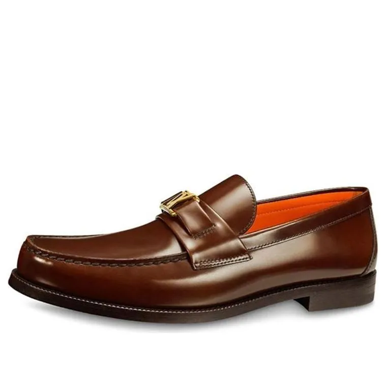 LOUIS VUITTON LV Major Loafers 'Brown' 1A5ULD sold by KicksCrew
