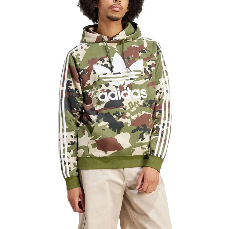 adidas Camo Graphic Hoodie 'Green' IS0209 sold by KicksCrew product image thumbnail 2