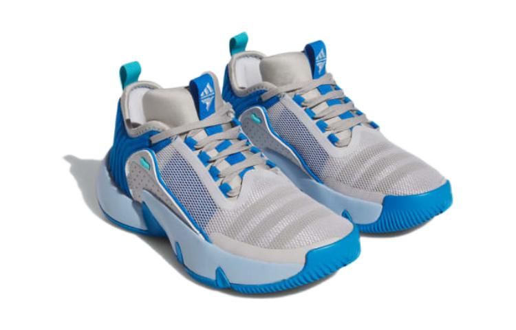 (GS) adidas Trae Unlimited Big 'Dash Grey Bright Blue' IG0702 sold by KicksCrew product image thumbnail 4