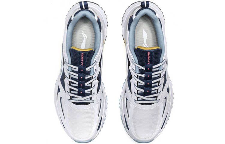 Li-Ning Retro Running Shoes 'Deep Water Duck Blue' ARLQ001-3 sold by KicksCrew product image thumbnail 4