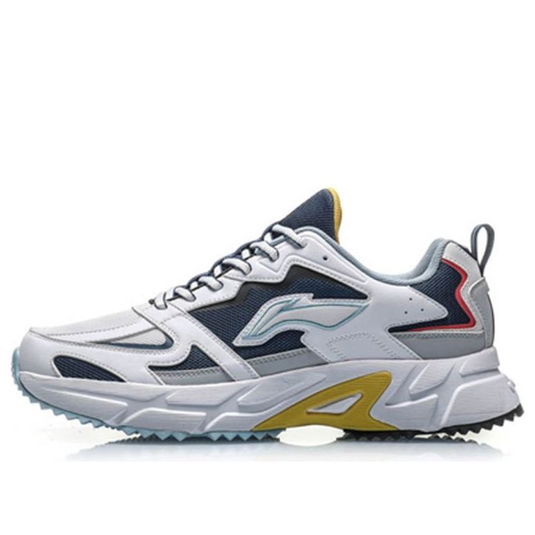 Li-Ning Retro Running Shoes 'Deep Water Duck Blue' ARLQ001-3 sold by KicksCrew