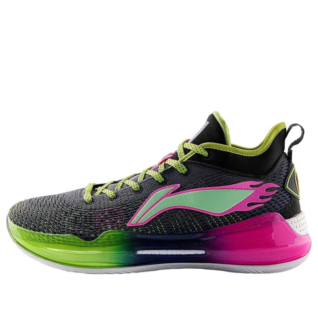 Li-Ning Yushuai 13 Low 'Black Green Purple' ABAQ013-16 sold by KicksCrew