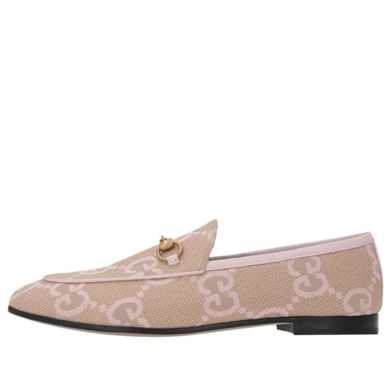 (WMNS) Gucci Jordaan Jumbo GG Loafers 'Pink' 431467-FABB1-8869 sold by KicksCrew