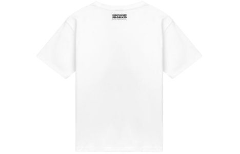 New Balance Athletics Delorenzo N T-Shirt 'White Black' AMT11520-WT sold by KicksCrew