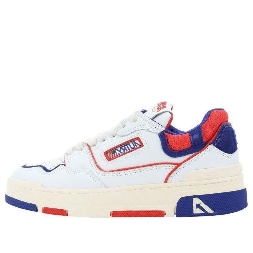 (WMNS) Autry CLC Leather Sneakers 'White Blue Red' ROLW-MM05 sold by KicksCrew