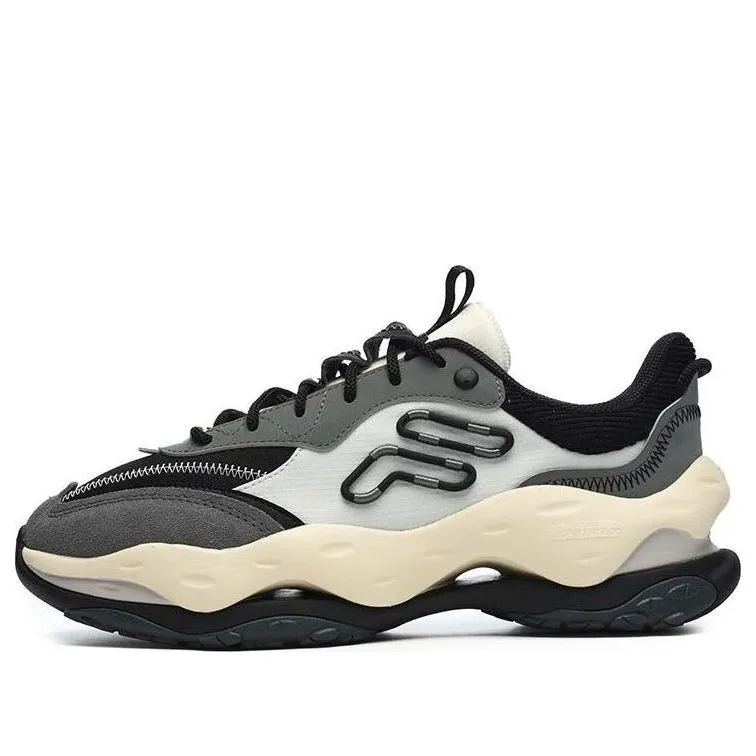 FILA FUSION Cheese Sneakers 'Grey Black' T12M241103FSB sold by KicksCrew