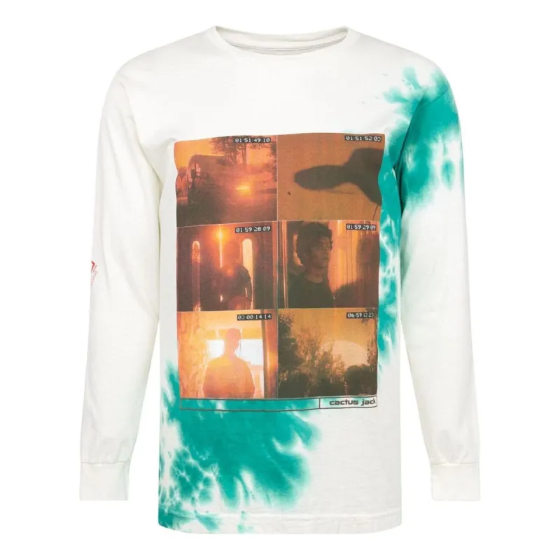 Travis Scott Cactus Jack Something's Coming II Long-Sleeve T-Shirt 'White Bleach' CJPS-LS29 sold by KicksCrew