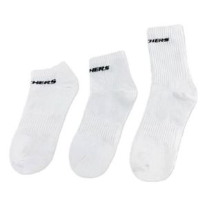 Skechers Full Size Sport Socks 'White Black' L322U037-00JA sold by KicksCrew