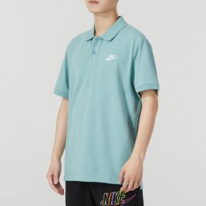 Nike Sportswear Polo T-Shirt 'Green' CJ4457-309 sold by KicksCrew