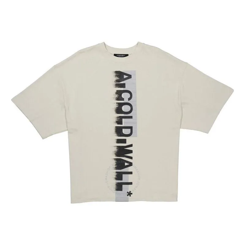 A-COLD-WALL* Brushed Logo T-shirt 'Beige' ACWMTS066-BONE sold by KicksCrew
