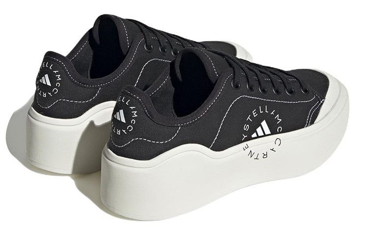 (WMNS) Adidas by Stella McCartney Court Shoes 'Core Black Off White' HP5702 sold by KicksCrew product image thumbnail 4