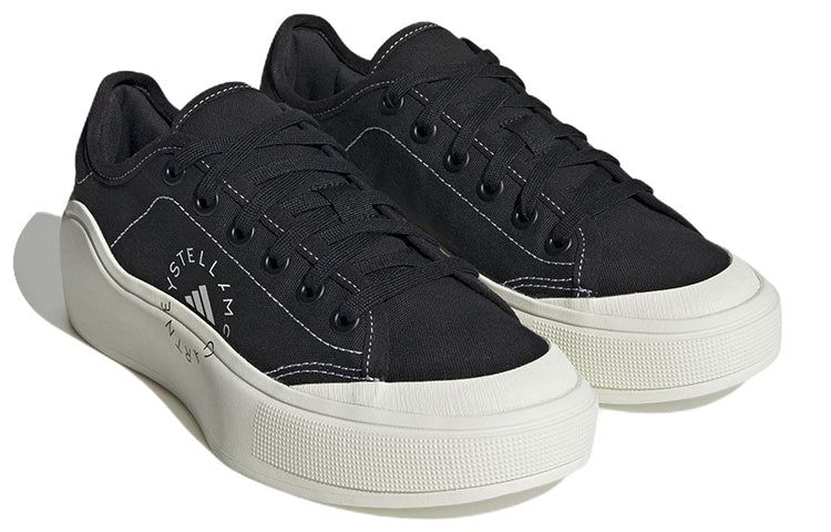 (WMNS) Adidas by Stella McCartney Court Shoes 'Core Black Off White' HP5702 sold by KicksCrew product image thumbnail 3