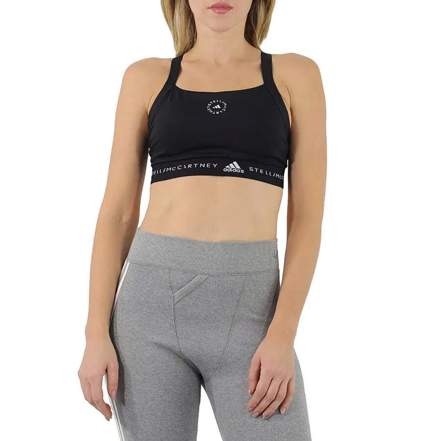 (WMNS) adidas By Stella Mccartney Truepurpose Medium Support Bra 'Black' HD9097 sold by KicksCrew product image thumbnail 3