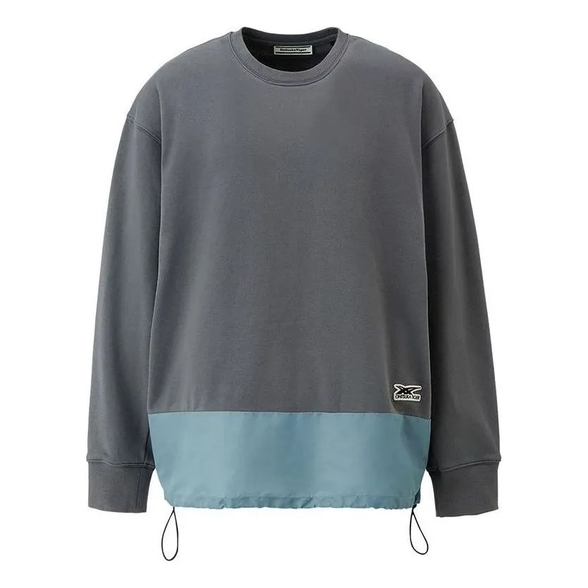 Onitsuka Tiger Drawstring T-Shirt 'grey Blue' 2183A767-020 sold by KicksCrew