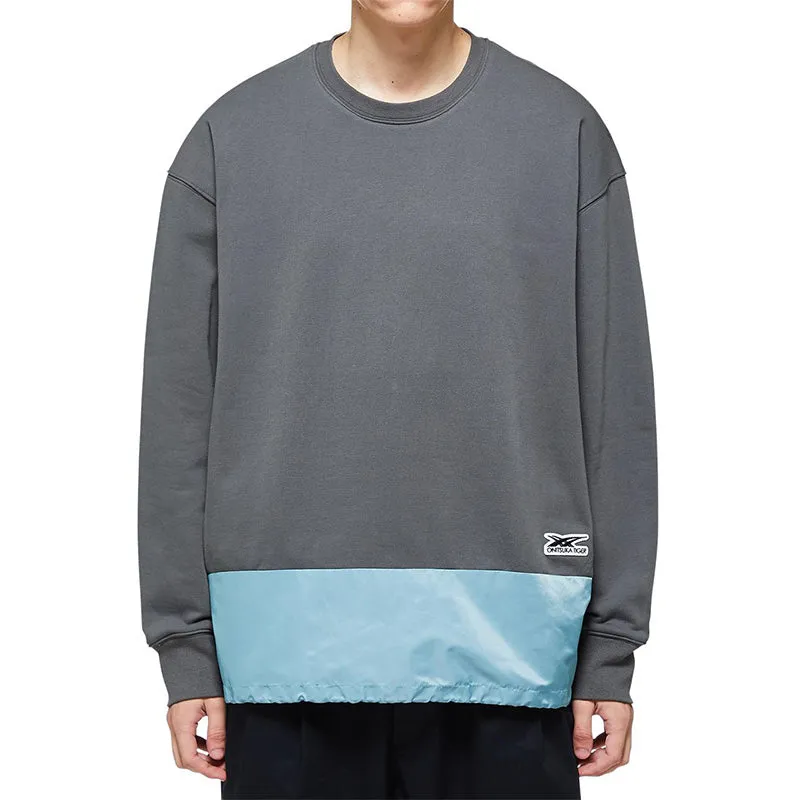 Onitsuka Tiger Drawstring T-Shirt 'grey Blue' 2183A767-020 sold by KicksCrew product image thumbnail 4