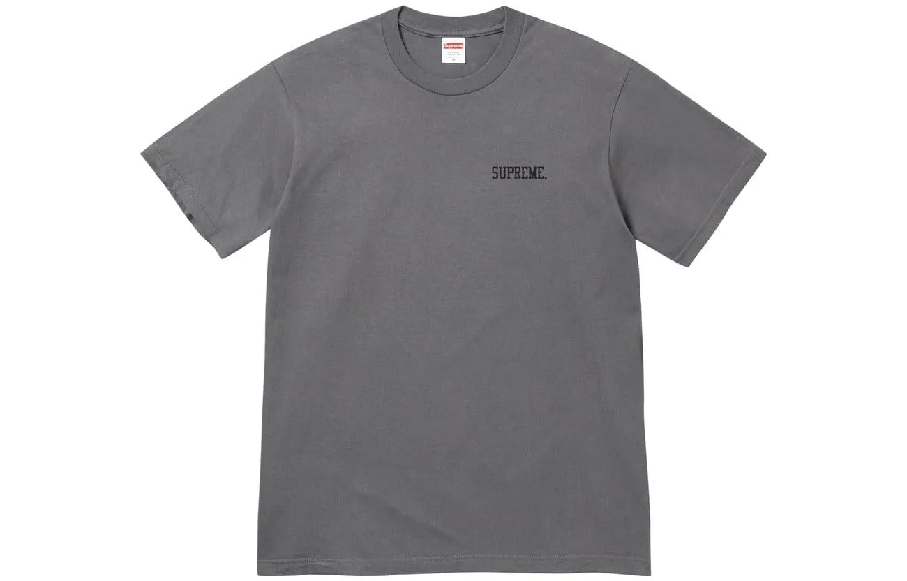 Supreme FW23 Week 7 Fighter T-shirt 'Grey' SUP-FW23-133 sold by KicksCrew product image thumbnail 3