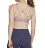(WMNS) adidas Coreflow Medium Support Bra 'Purple' HC7914 sold by KicksCrew