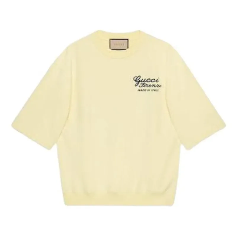 Gucci Embroidery Cotton Jersey Sweatshirt 'Ivory' 782760-XJGFC-8008 sold by KicksCrew