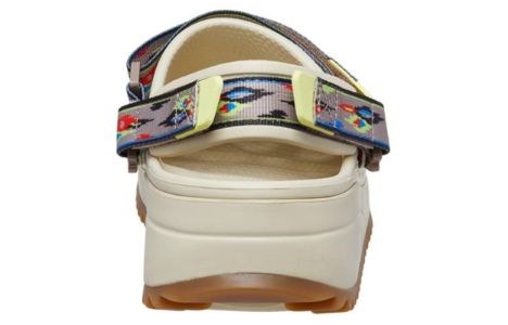 Crocs Classic Hiker Ikat Clogs 'White Tan' 208052-2YC sold by KicksCrew