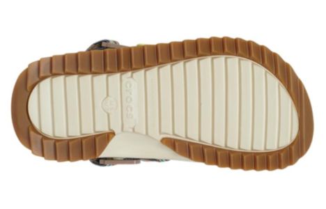 Crocs Classic Hiker Ikat Clogs 'White Tan' 208052-2YC sold by KicksCrew