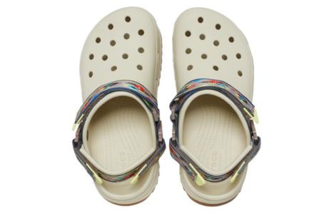 Crocs Classic Hiker Ikat Clogs 'White Tan' 208052-2YC sold by KicksCrew