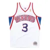 Mitchell & Ness x NBA Philadelphia 76ers 1996-97 Home Swingman Jersey 'Allen Iverson 3' 7226-320-96AIVER sold by KicksCrew