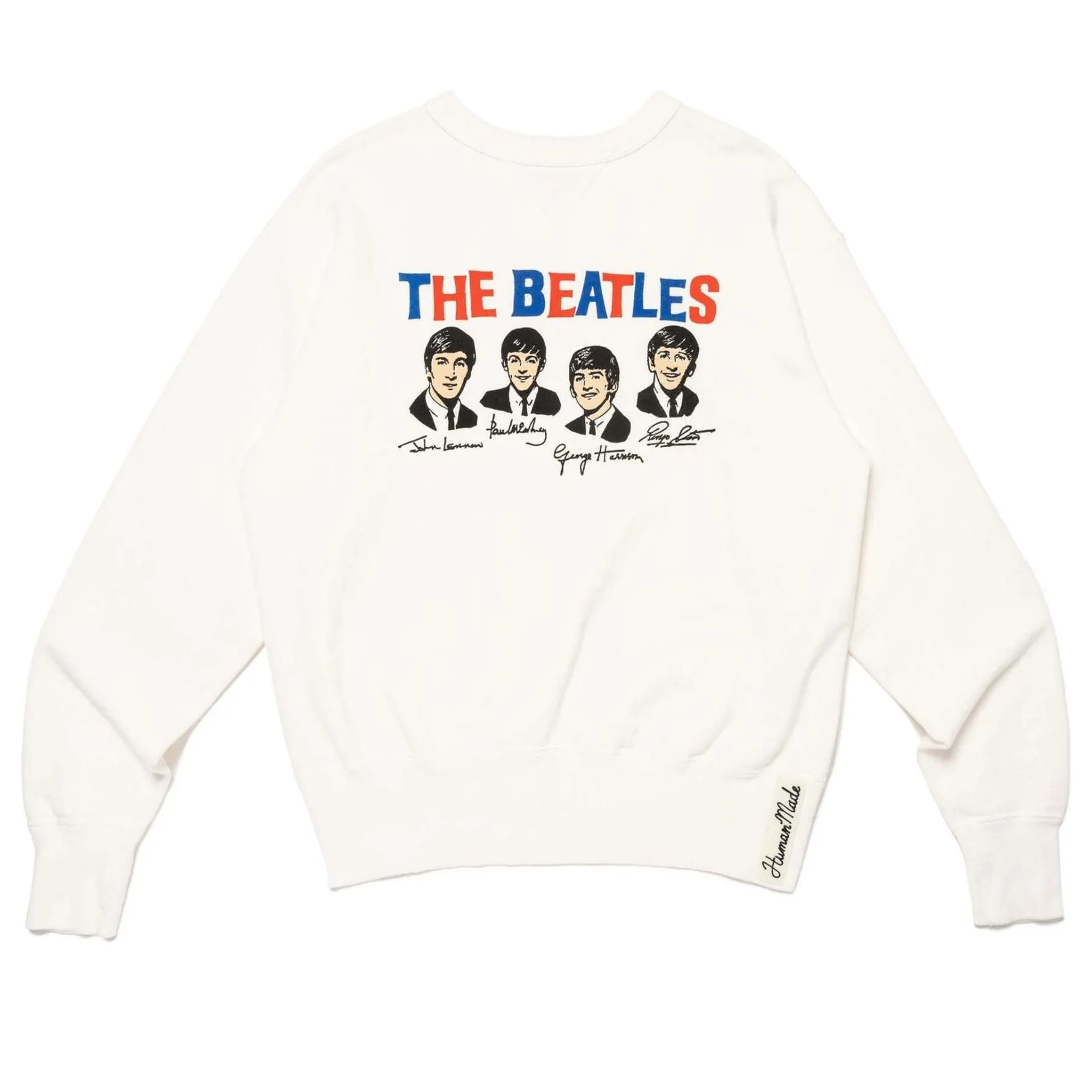 HUMAN MADE Beatles Sweatshirt 'White' HM27CS034 sold by KicksCrew