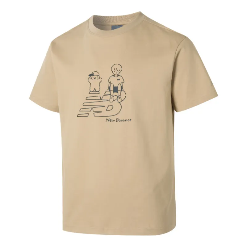 New Balance x Noritake Graphic T-Shirt 'Beige' AMT42337-INC sold by KicksCrew