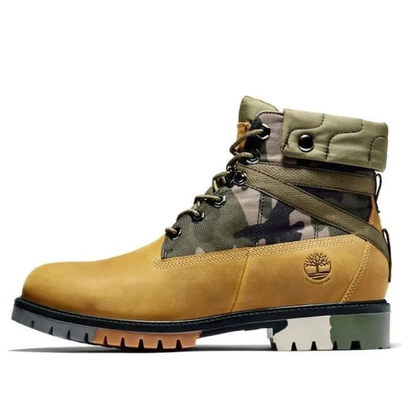 Timberland Heritage EK+ 6 Inch Waterproof Boot 'Wheat Green Camouflage' A29NX231 sold by KicksCrew