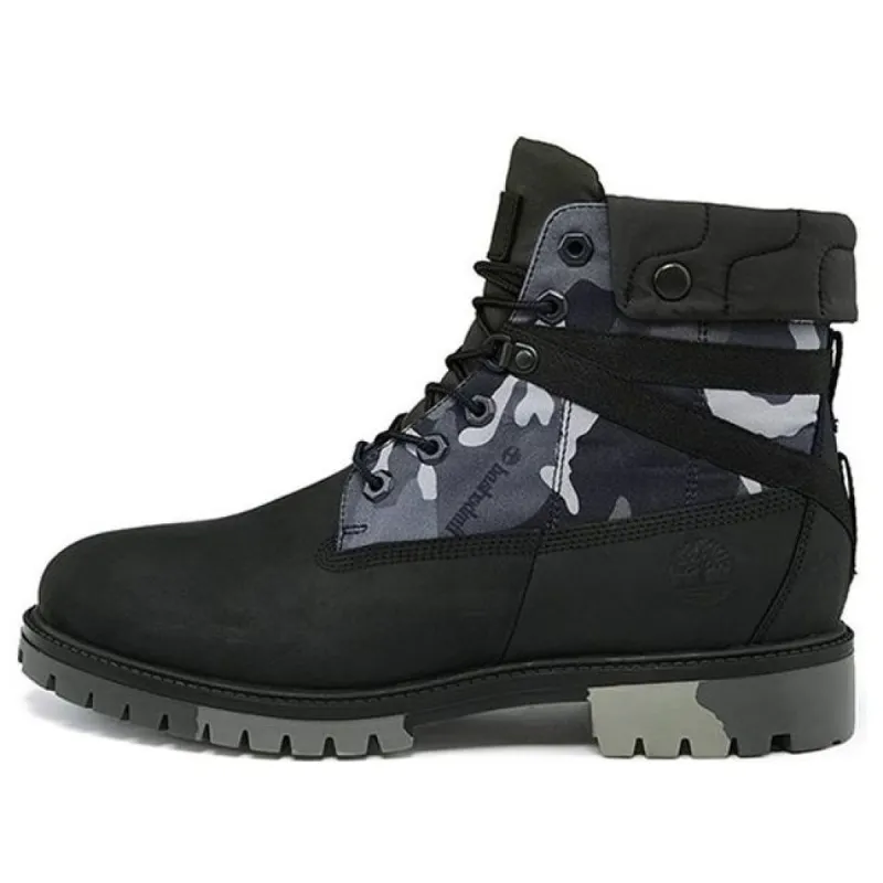 Timberland Heritage EK+ 6 Inch Waterproof Wide-Fit Boot 'Black Camouflage' A29P7W sold by KicksCrew