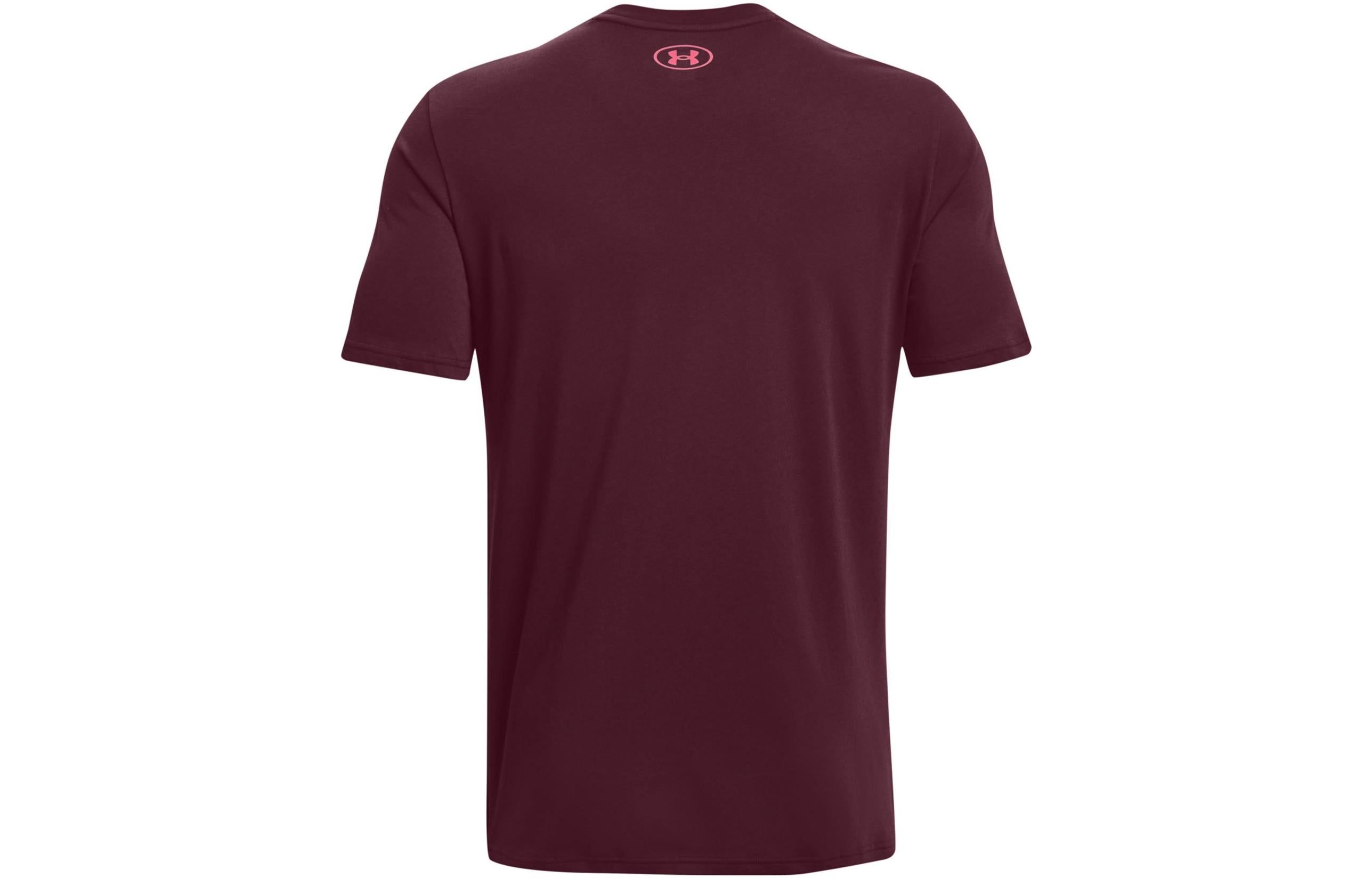 Under Armour Project Rock Globe T-shirt 'Burgundy' 1373746-600 sold by KicksCrew product image thumbnail 2