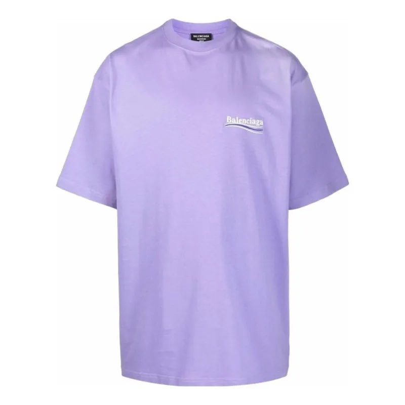 Balenciaga Political Campaign T-shirt Large Fit 'Purple' 641675TKVJ13072 sold by KicksCrew