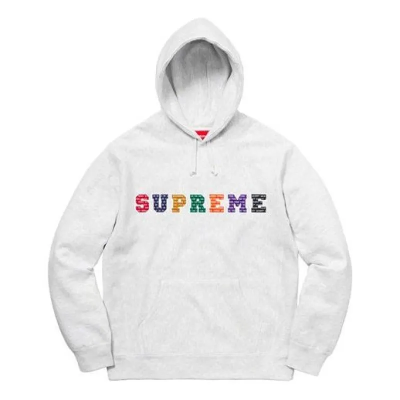 Supreme FW19 Week 1 The Most Hooded Sweatshirt logo 'White' SUP-FW19-012 sold by KicksCrew