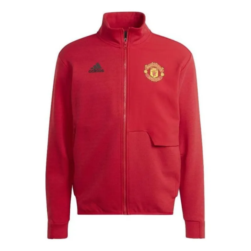 adidas Manchester United Anthem Jacket 'Real Red' IA8564 sold by KicksCrew