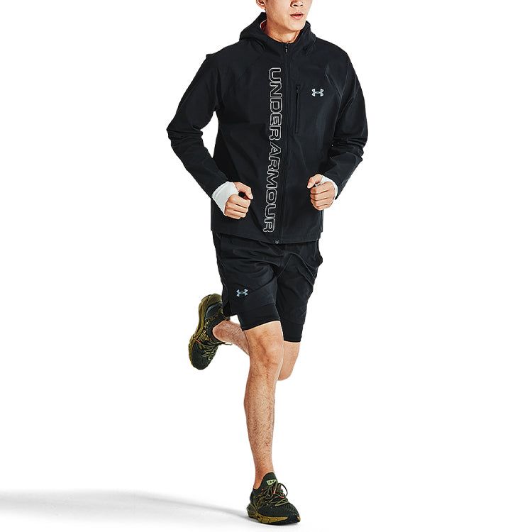 Under Armour Launch Run 2-in-1 Shorts 'Black' 1361497-001 sold by KicksCrew product image thumbnail 3