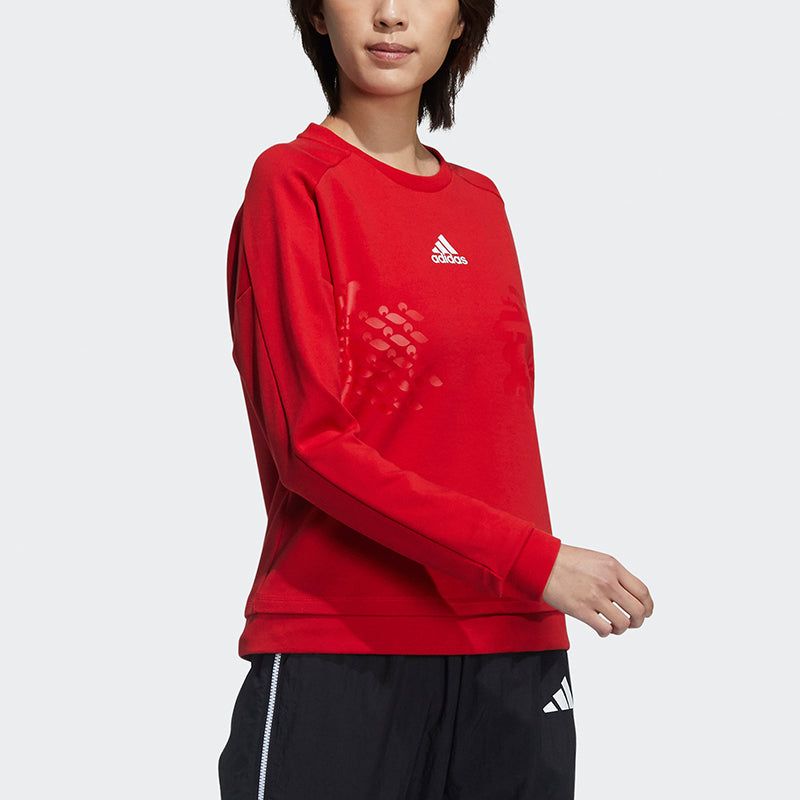(WMNS) Adidas CNY Sweaters 'Red' GP0708 sold by KicksCrew product image thumbnail 5