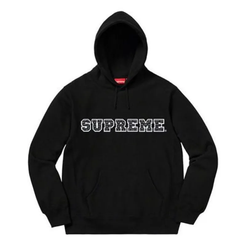 Supreme FW19 Week 1 The Most Hooded Sweatshirt logo 'Black' SUP-FW19-009 sold by KicksCrew