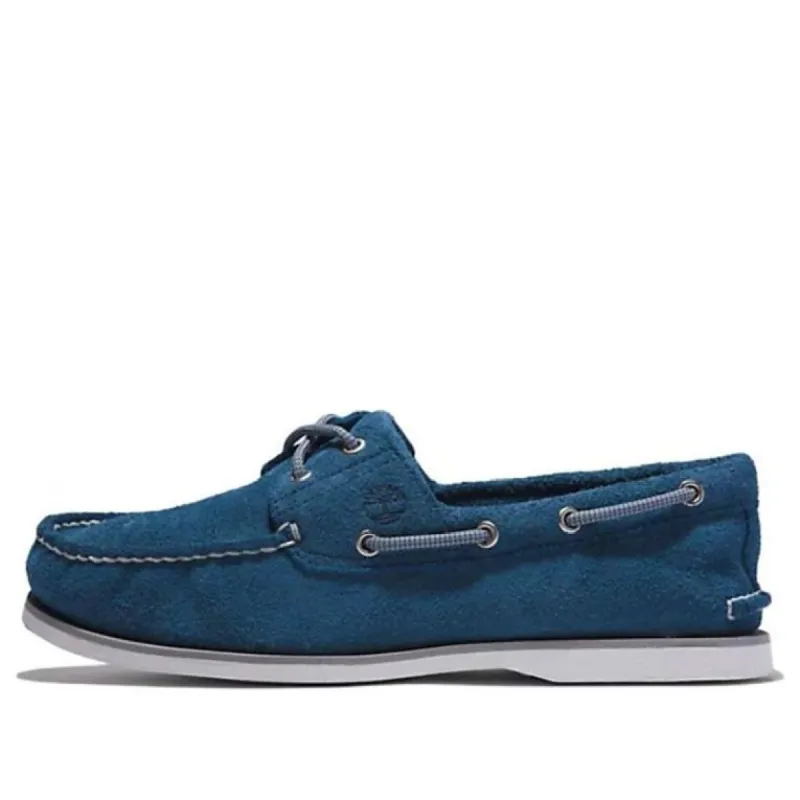 Timberland Timberland 2 Eye Classic Boat Shoes 'Dark Blue' A2A6XL79 sold by KicksCrew
