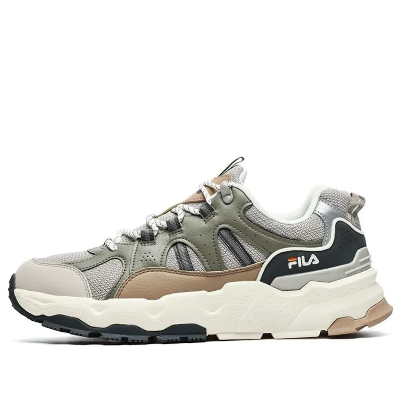 FILA Trek 1S Low Shoes 'Grey Green Brown' F12M242119FSO sold by KicksCrew