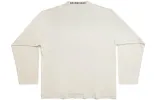Balenciaga Long Sleeve T-shirt Oversized 'Off White' 739783TOVF49199 sold by KicksCrew