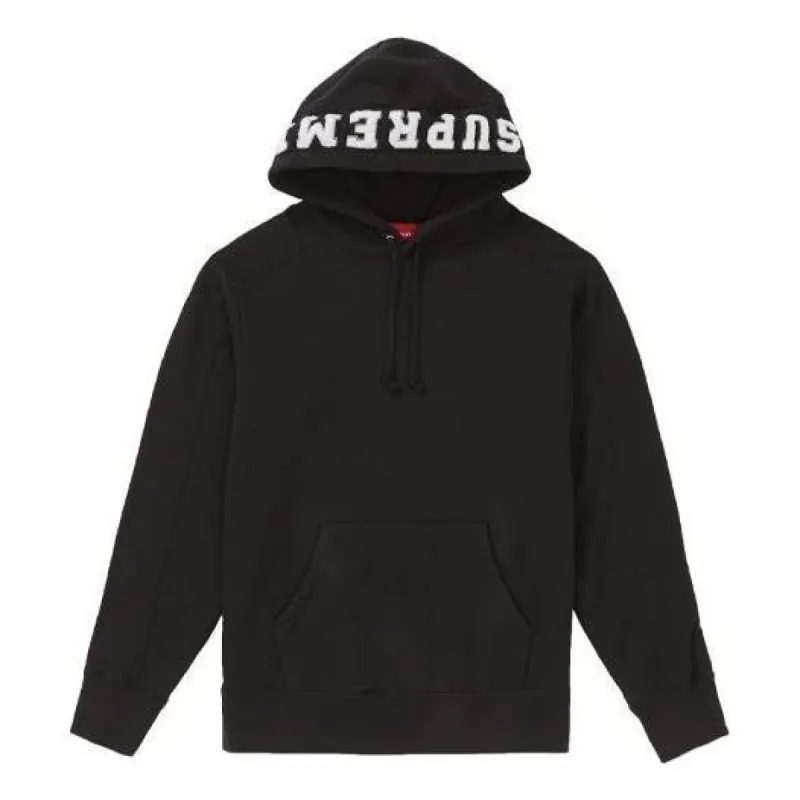 Supreme FW18 Paneled Hooded Sweatshirt 'Black' SUP-FW18-773 sold by KicksCrew