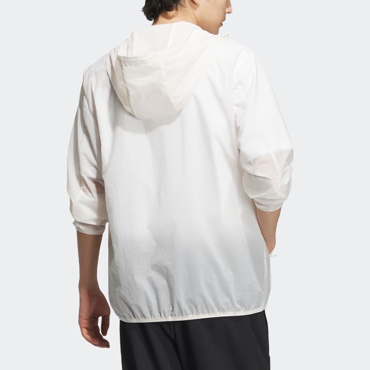 Adidas Tech Lightweight Woven Jacket 'White' IA8136 sold by KicksCrew product image thumbnail 3