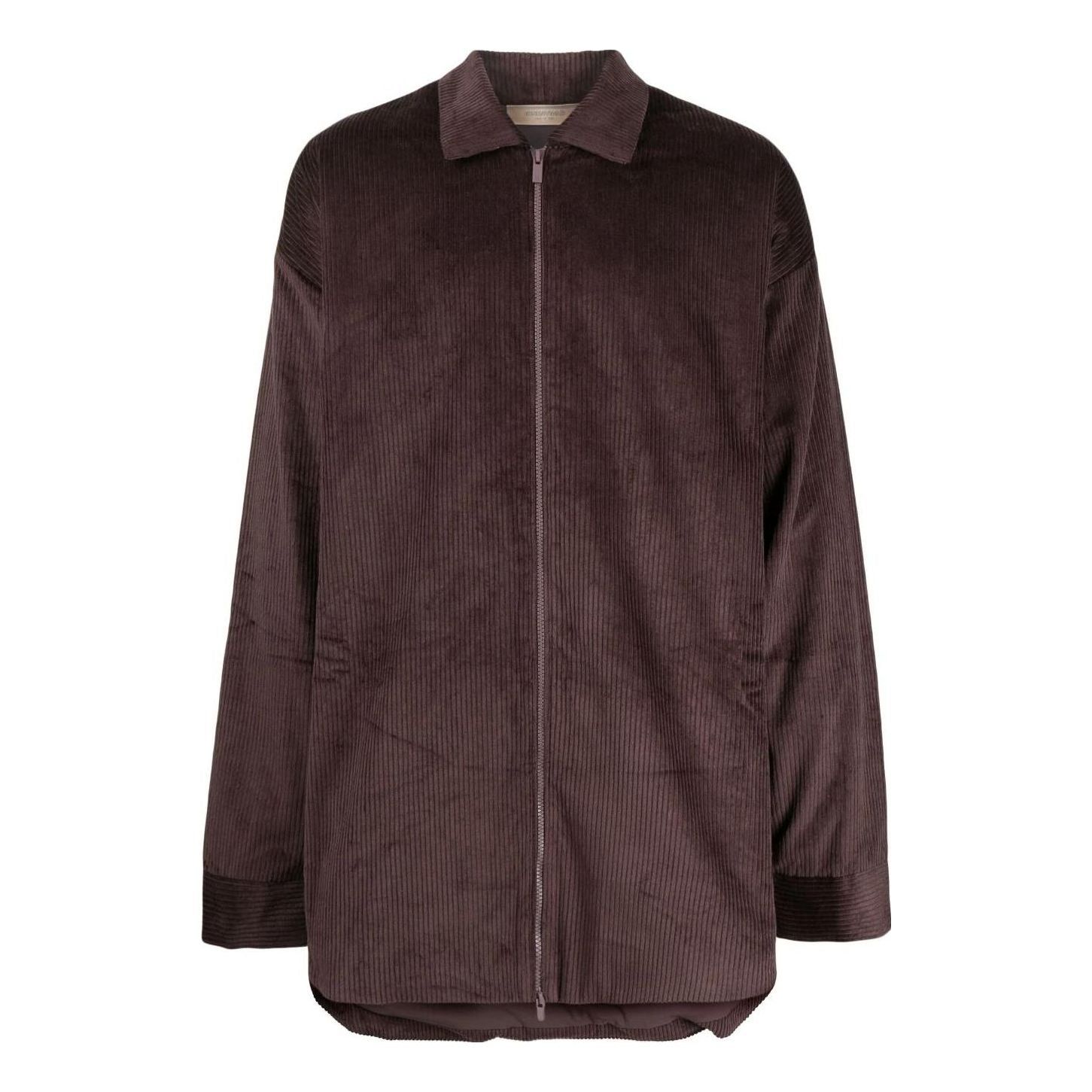 Fear of God Essentials Corduroy Shirt Jacket 'Purple Red' 202BT224125F sold by KicksCrew