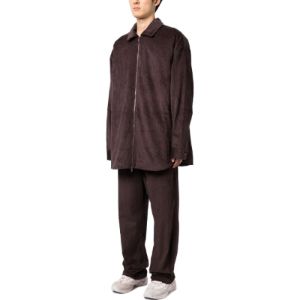 Fear of God Essentials Corduroy Shirt Jacket 'Purple Red' 202BT224125F sold by KicksCrew