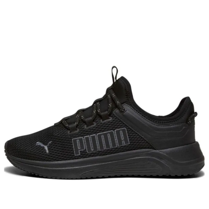 PUMA Softride Astro Slip-On 'Black Cool Dark Grey' 378799-01 sold by KicksCrew