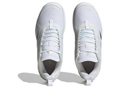 (WMNS) Adidas Avacourt Tennis Shoes 'Cloud White Silver Metallic' HQ8404 sold by KicksCrew