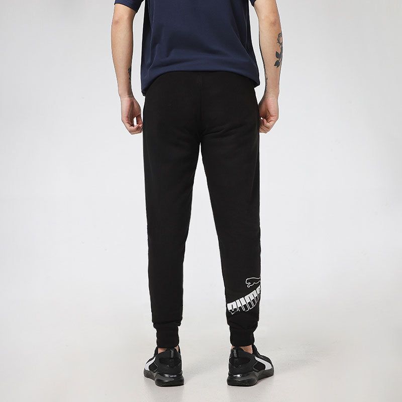 Puma Essentials Logo Pants 'Black White' 588671-01 sold by KicksCrew product image thumbnail 4