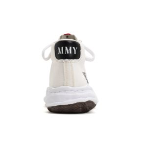 Maison MIHARA YASUHIRO BLAKEY OG Sole Canvas High-top Sneaker 'White' A08FW736-WHT sold by KicksCrew